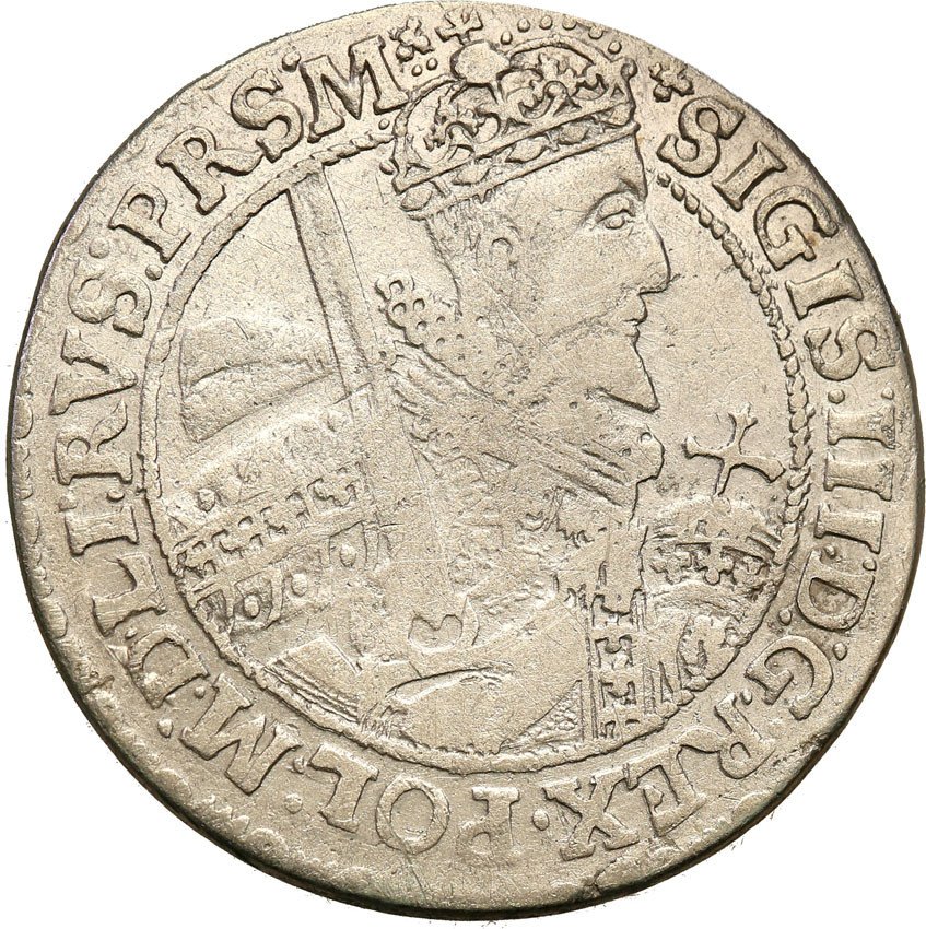 Zygmunt III Waza ort 1621 Bydgoszcz NIENOTOWANY RZADKOŚĆ